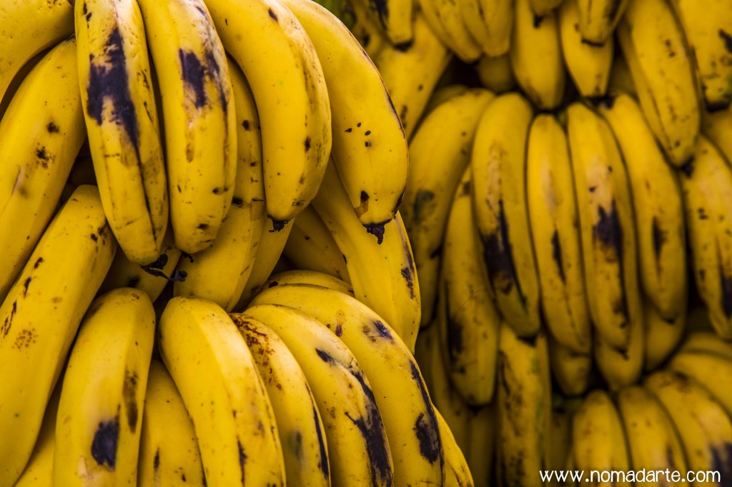 Ecuador, viajando por latinoamerica, platanos de Ecuador