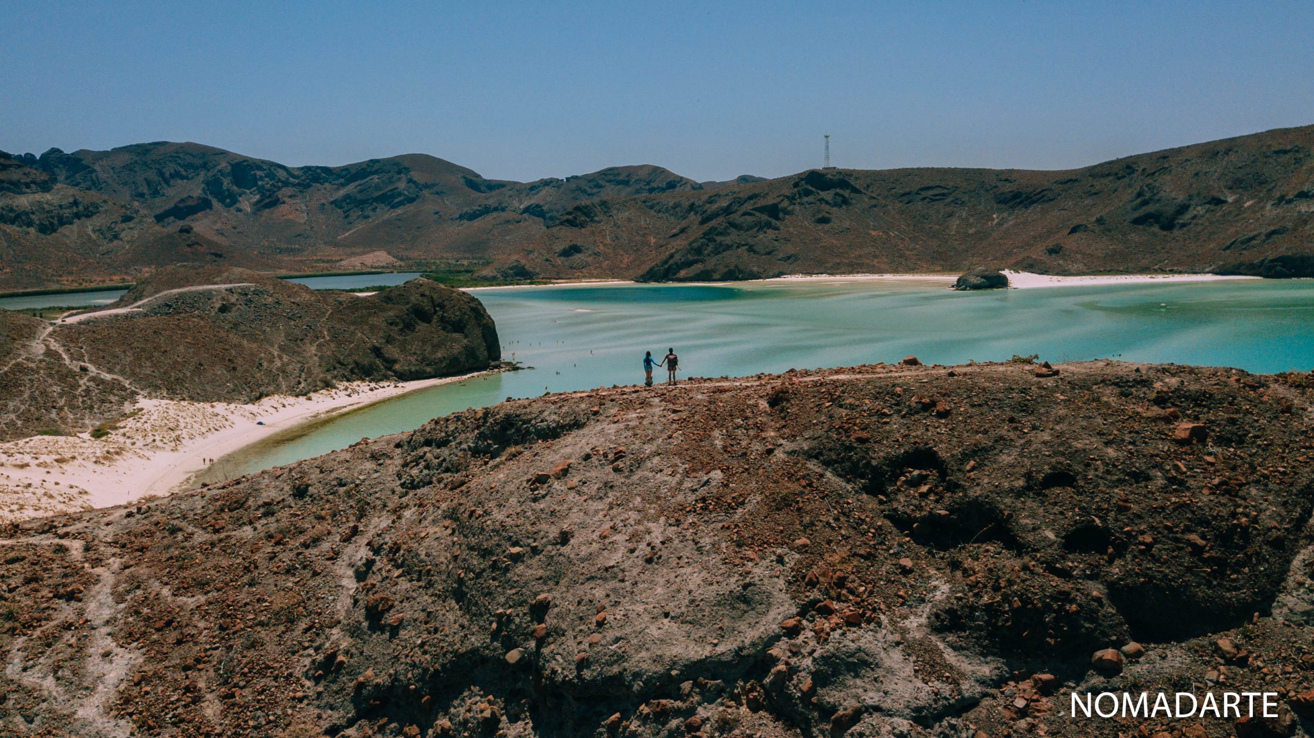 Balandra, mirador, senderos en Balandra