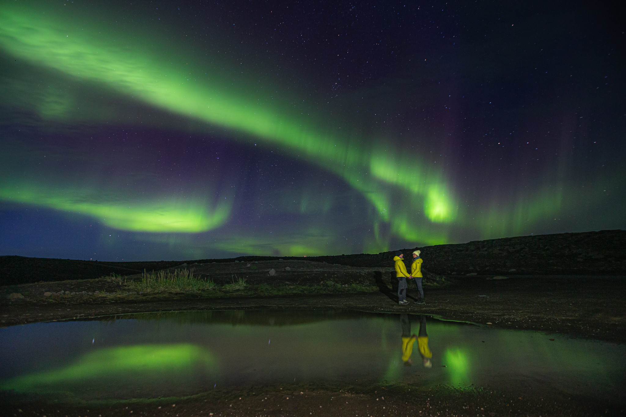 Visita a las auroras boreales en el mes de septiembre