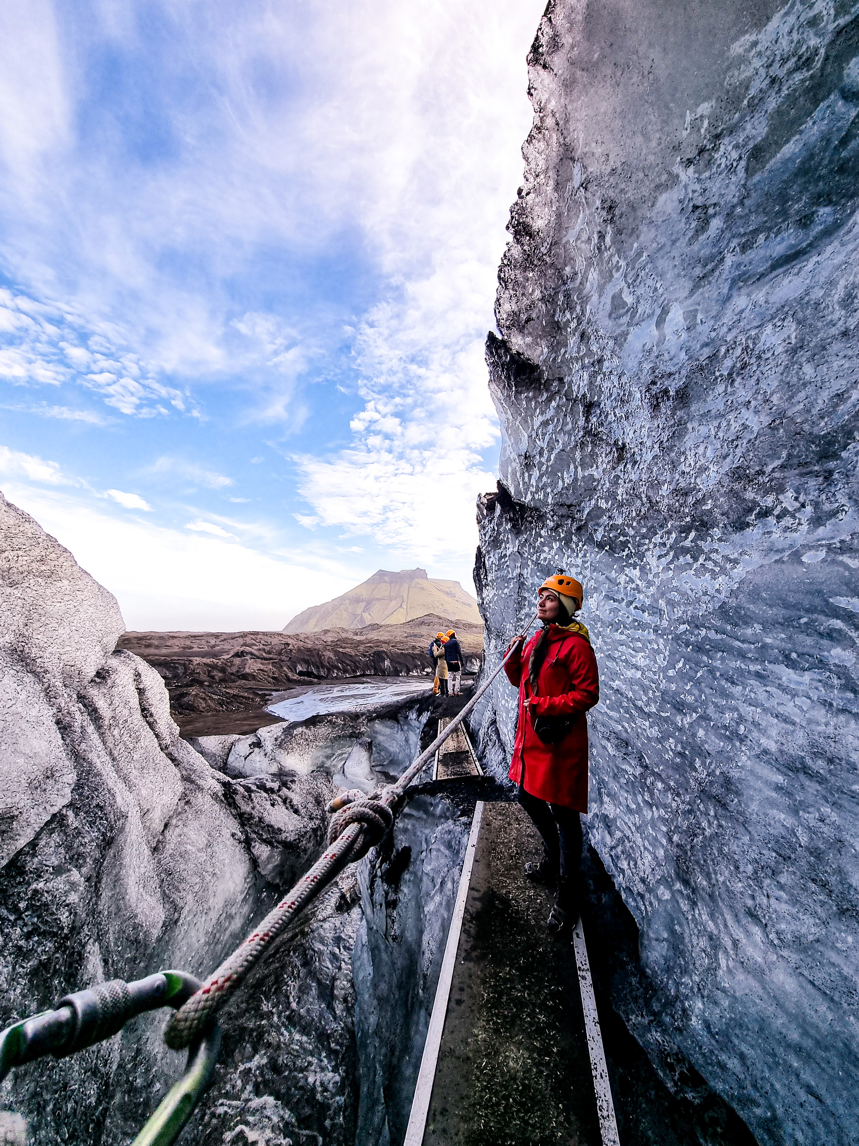 Entrada a Katla Ice Cave Islandia