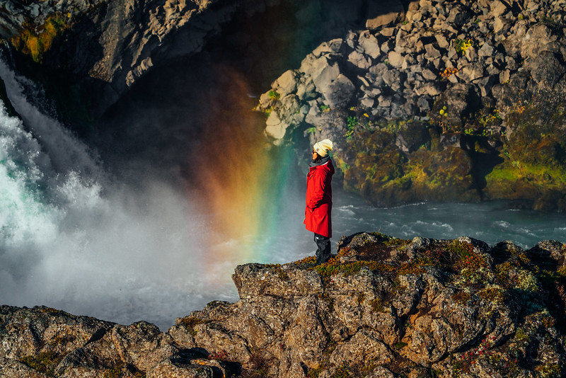 Si tienes suerte puedes fotografiar en distintos sitios un arcoiris